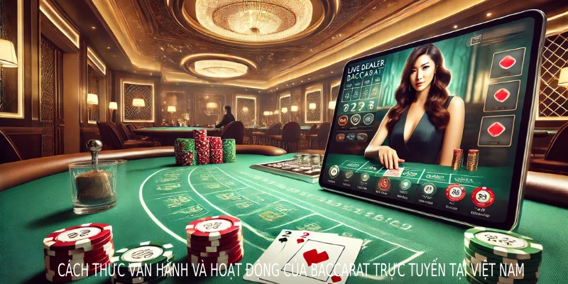 Cách thức vận hành và hoạt động của Baccarat trực tuyến tại Việt Nam