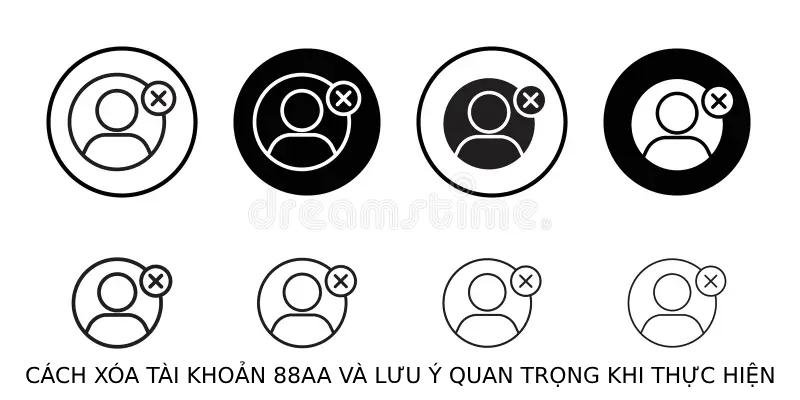 cách xóa tìa khoản 88aa