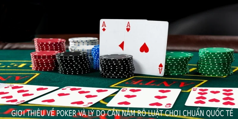 Giới thiệu về Poker và lý do cần nắm rõ luật chơi chuẩn quốc tế