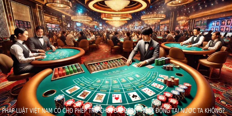 Pháp luật Việt Nam có cho phép trò chơi Baccarat hoạt động tại nước ta không?