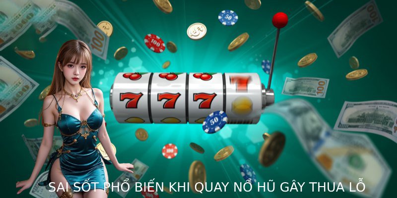 Sai sót phổ biến khi quay nổ hũ gây thua lỗ