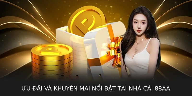 Ưu đãi và khuyến mãi nổi bật tại nhà cái 88AA